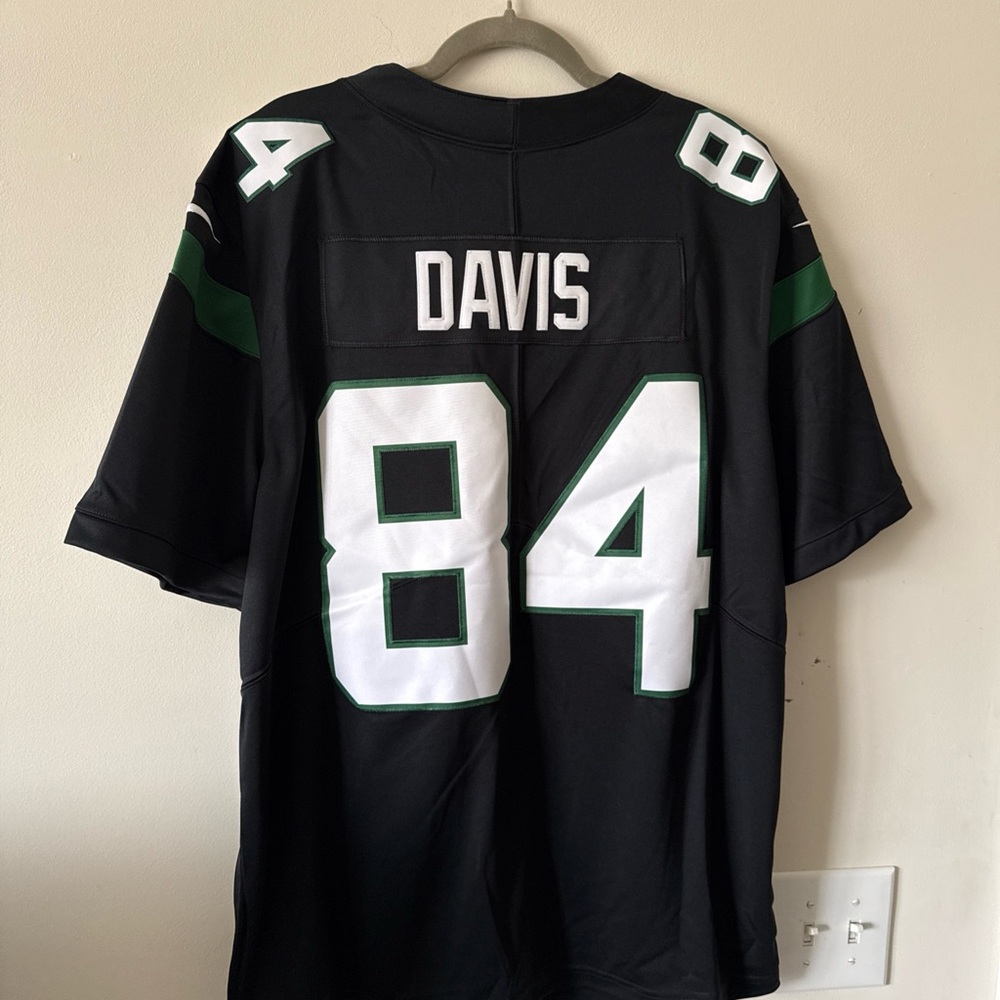 Men’s Nike Corey Davis #84 New York Jets Vapor Lmtd NFL Jersey Sz XL - Black - Picture 6 of 6